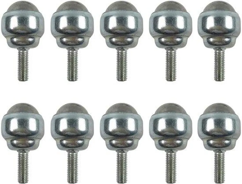 Roues miniatures en acier inox avec roulement étanche axe M5