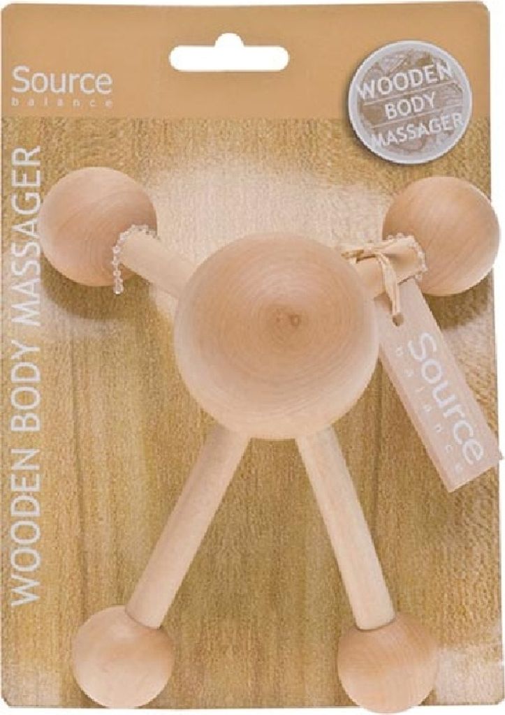 Source Balance Holzkörpermassage vierbeinig 9x13cm