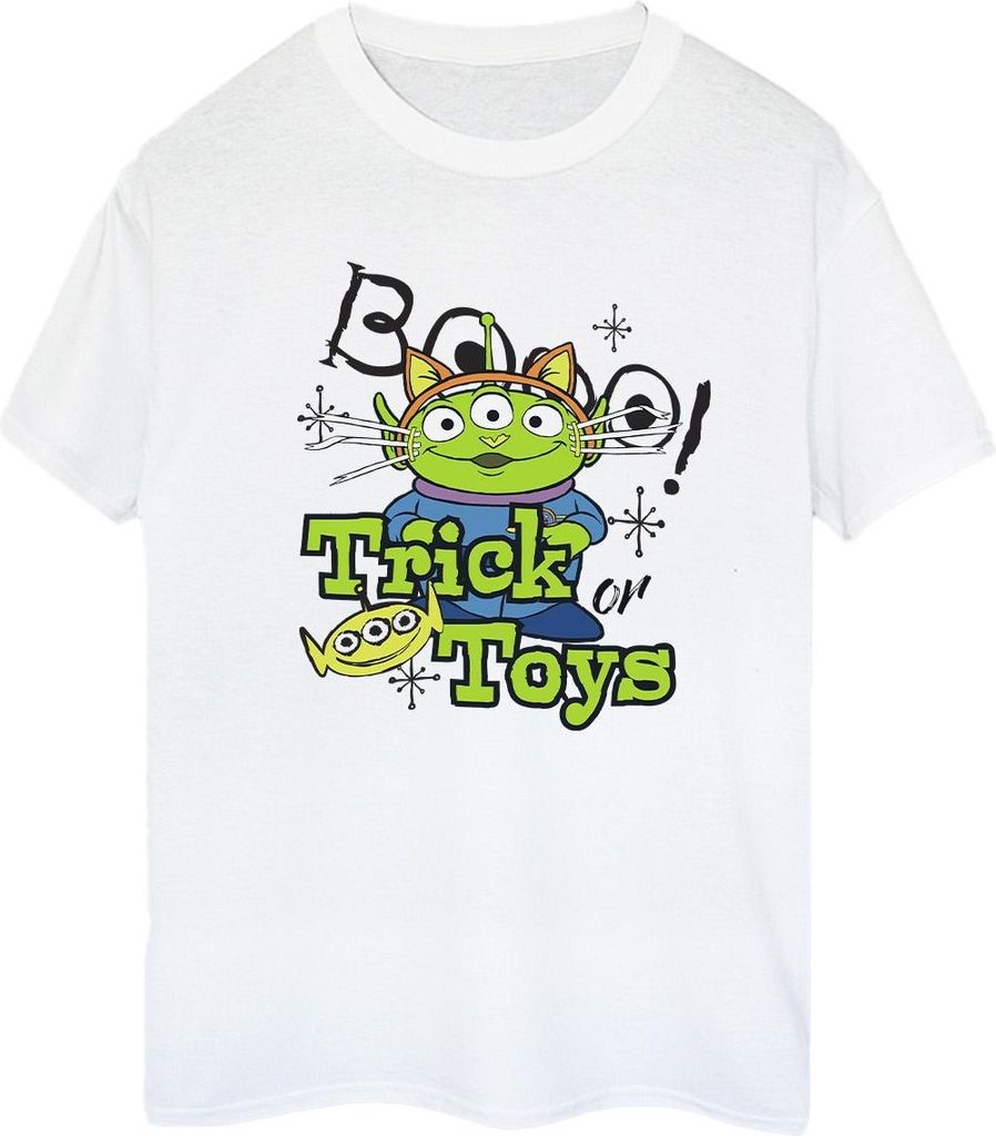 Toy Story - "Trick Or Toys" T-Shirt für Damen - Halloween BI53043 (3XL) (Weiß)