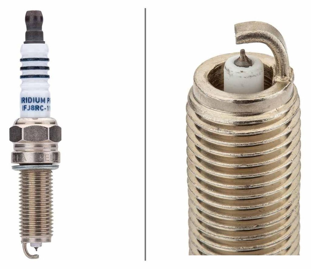 Zündkerze mit Flachdichtsitz M12X1,25 20 Nm HELLA für u.a. JEEP WRANGLER
