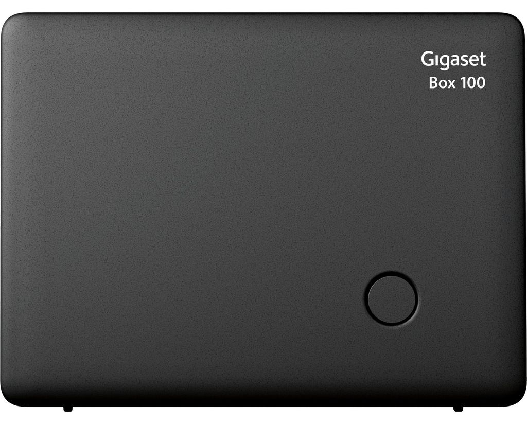 Gigaset Box 100, 300 m, DECT, GAP, Czarny, 120 x 40 x 92 Zdjęcie produktu 