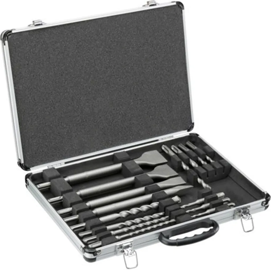 Kit DEWALT SDS-plus 15 Accessori: Scalpelli e Punte per Muro - 2
