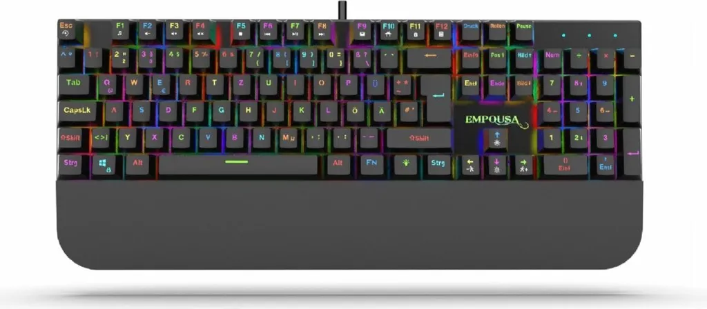 Clavier Gaming INCA Mécanique avec Rétroéclairage RGB pour le E-sport