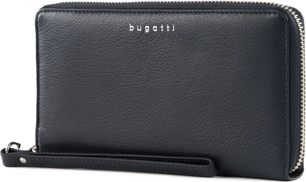 Étui de carte crédit bugatti Lady Top Zip Around avec fermeture éclair