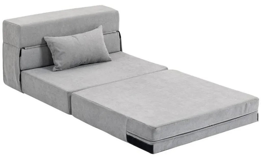 Canapé convertible confortable Modèle B avec sommier intégré robuste