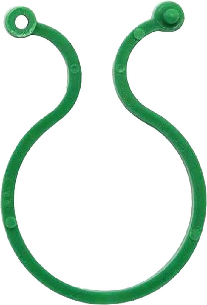 Pflanzenstützklammern für Kletterpflanzen, wiederverwendbare, sanfte Pflanzenbinder, Stützklammern für Gartenreben für die Gartenarbeit im Inn...