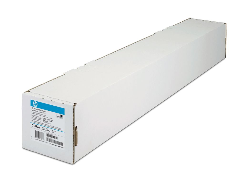 HP Plotterpapier Q1397A 914mmx45,7m 80g matt