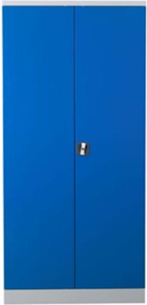 Garderobenspind Seal | HxBxT 195x92x42 cm | Grau-Blau
