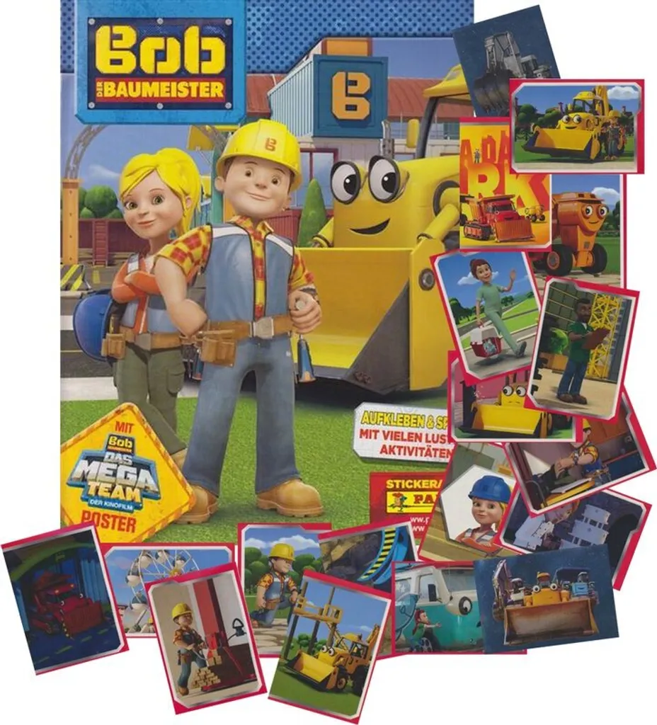 Collection Panini Bob le Bricoleur : Album et Stickers Sans Doublons