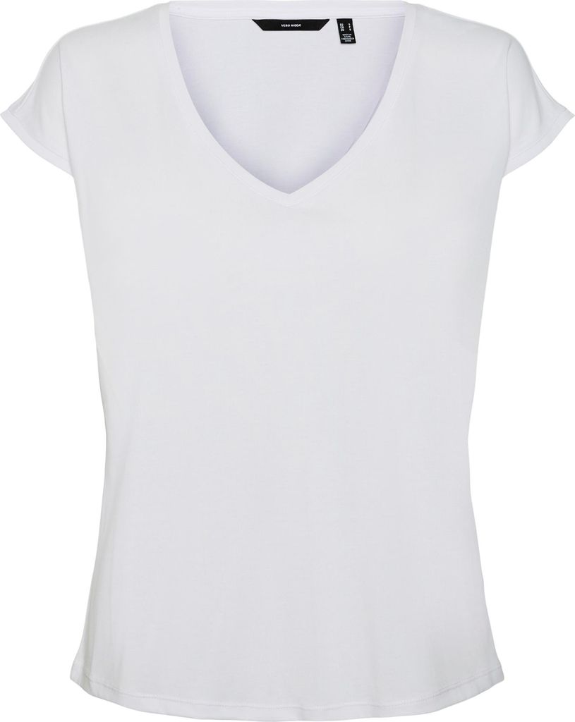 Basic Stretch T-Shirt V-Neck VMFILLI | S