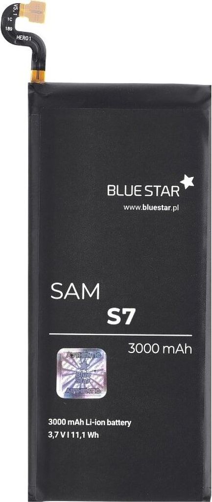 Bluestar Akku Ersatz kompatibel mit Samsung Galaxy S7 (G930F) 3000 mAh Austausch Batterie Accu EB-BG930ABE