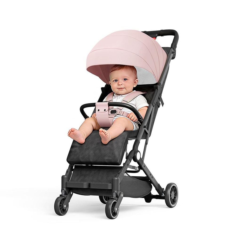 Klappbar Kinderwagen Buggy,Reisebuggy mit Verstellbare Produktbild 