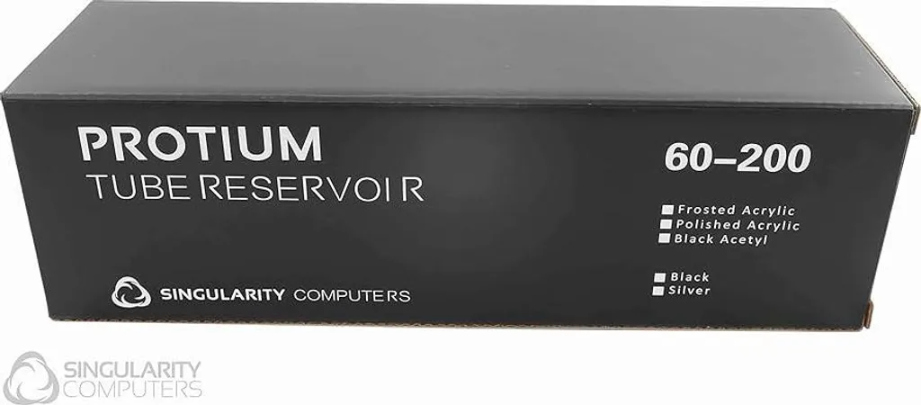 Protium Reservoir 250mm Silver: L'Eccellenza di Singularity Computers