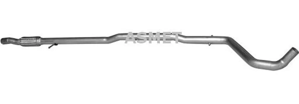 Tube d'échappement intermédiaire pour Fiat 500C et Ford KA 1.2