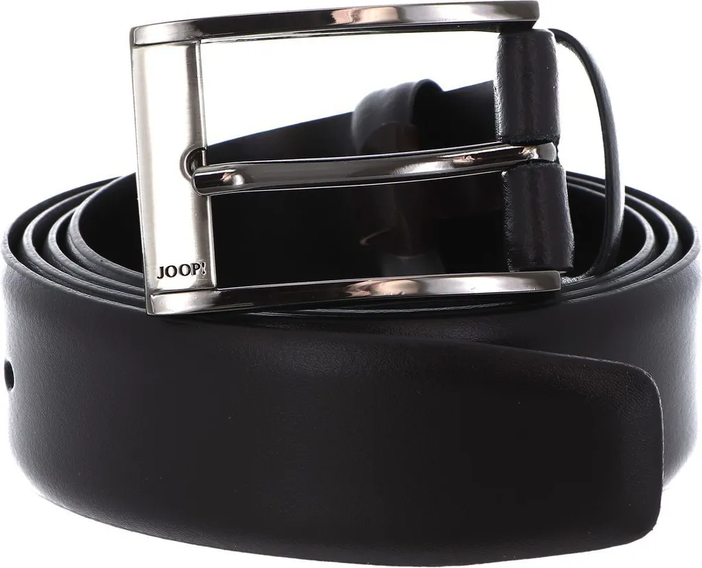 JOOP! Cintura Uomo Pelle Marrone Scuro 3,5 cm W80 - Classic Coll.