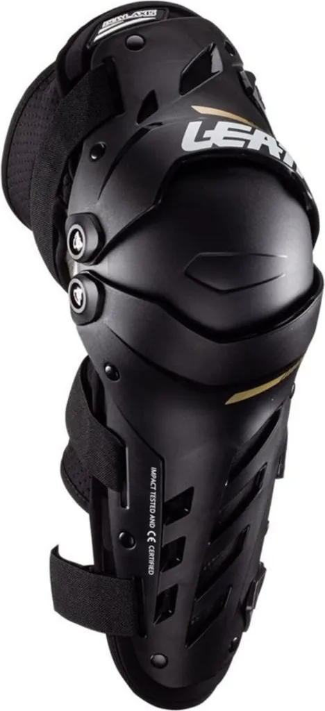 Protections Genoux et Tibias Leatt Dual Axis pour Sorties Tout-Terrain