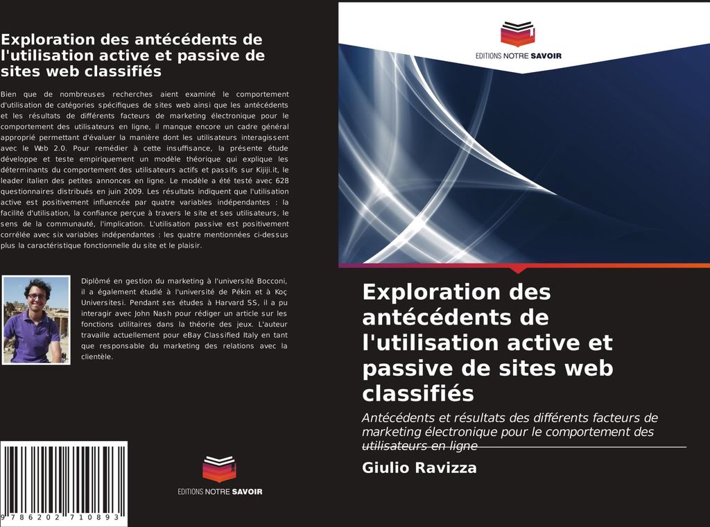 Exploration des antécédents de l'utilisation active et passive de sites web classifiés