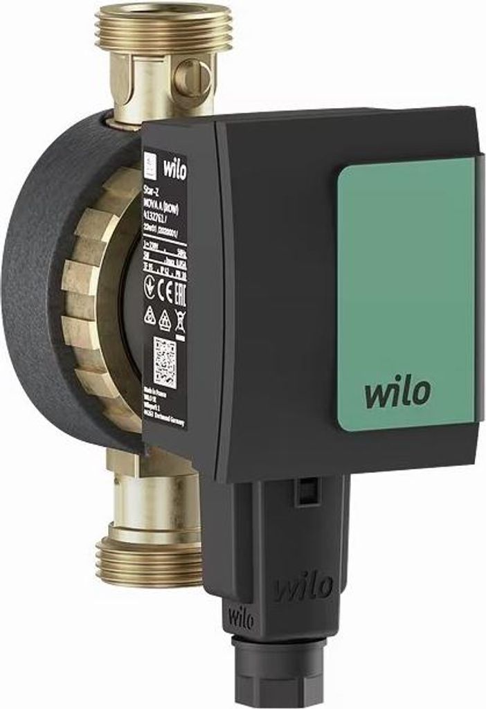 A close-up studio shot of a water circulation pump.