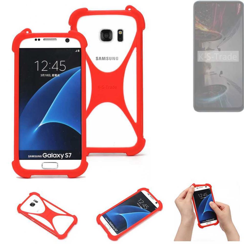 K-S-Trade Handy-Hülle kompatibel mit Xiaomi POCO X5 5G Schutz-Hülle Bumper Silikon Schutz Hülle Cover Case Silikoncase Silikonbumper TPU Softcase