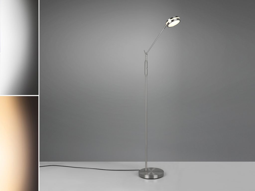 Stmívatelná stojací lampa LED FRANKLIN otočná, výška 133 Obrázek produktu 