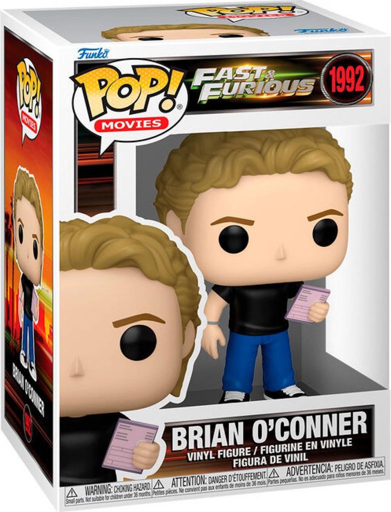 FUNKO POP! Vinyl Figur Movie Fast and Furious Brian O Produktbild 