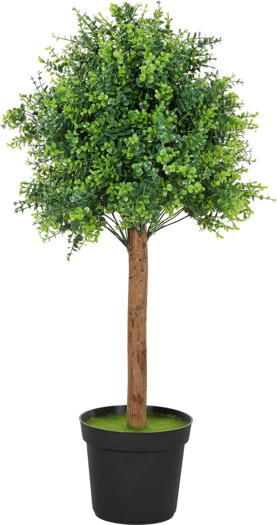 Pianta Finta HOMCOM 90cm - Arredo Minimalista e Urban Jungle Senza Stress