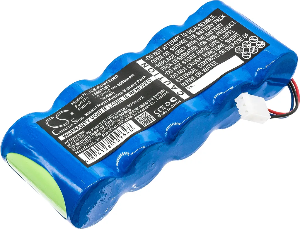 Batterie Haute Capacité 58450A1 pour Moniteur de Pression Artérielle 6004