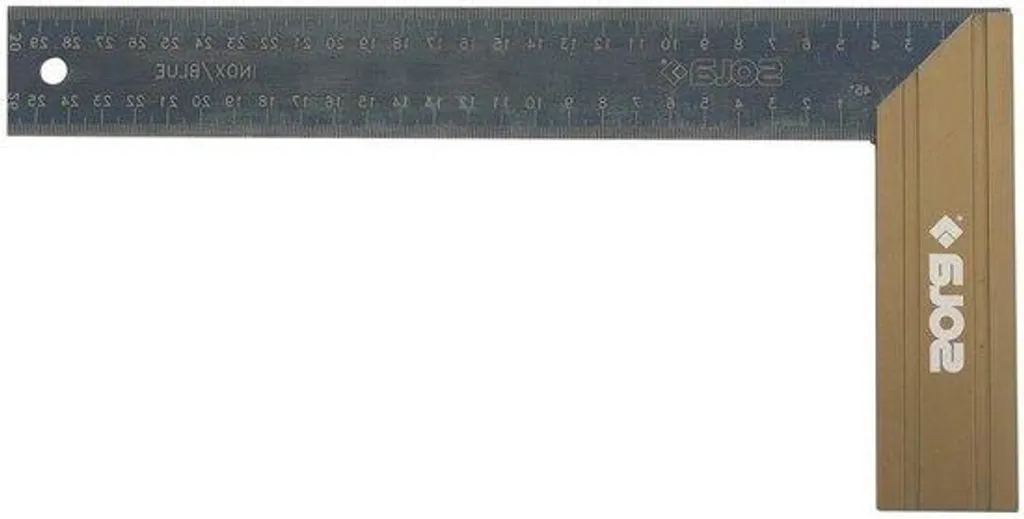 Mallette bois carrée SRG 300 bleu et marron pour atelier et chantier