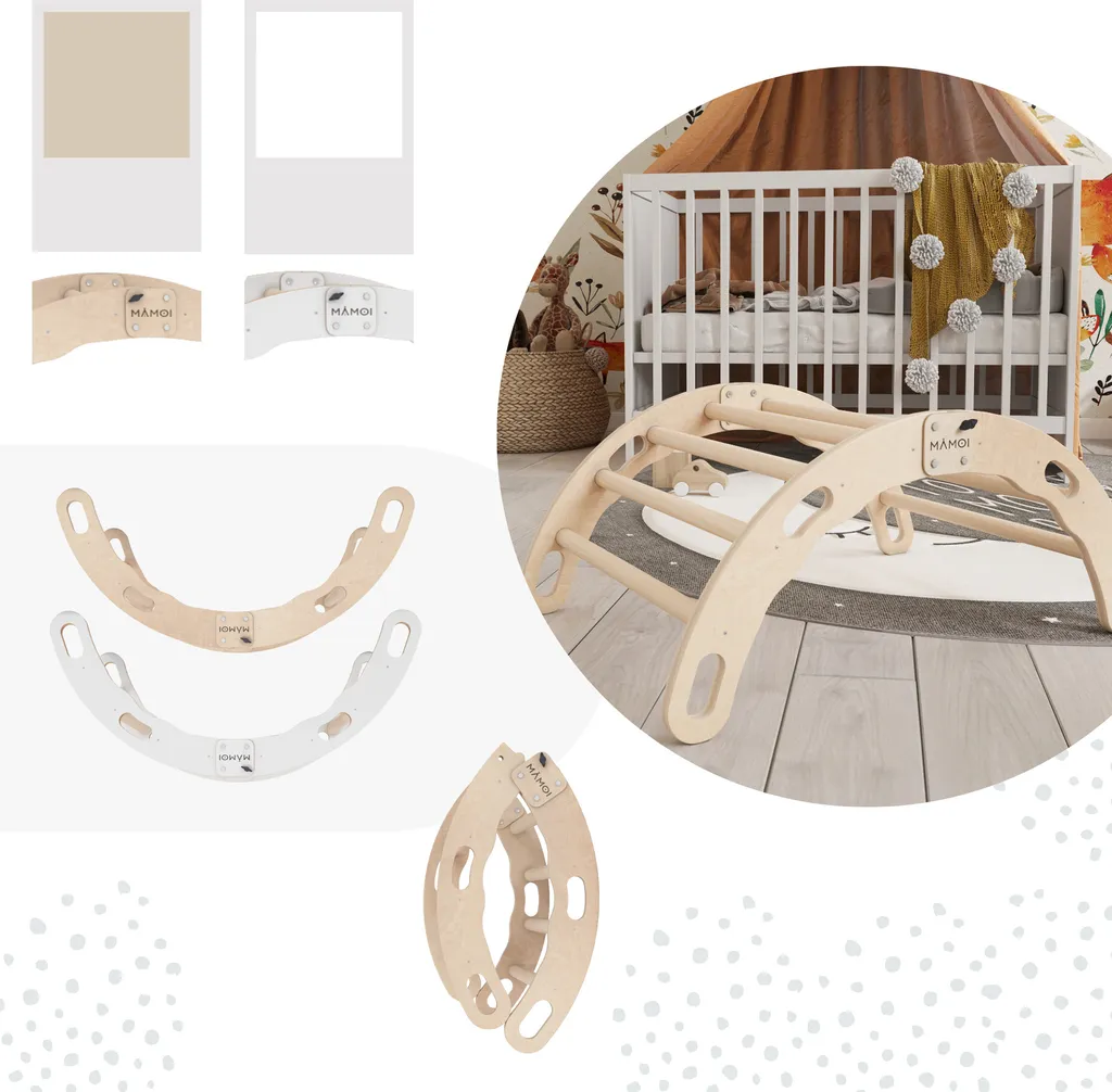 Structure d'escalade bébé : Solution motricité pour petits espaces - 3