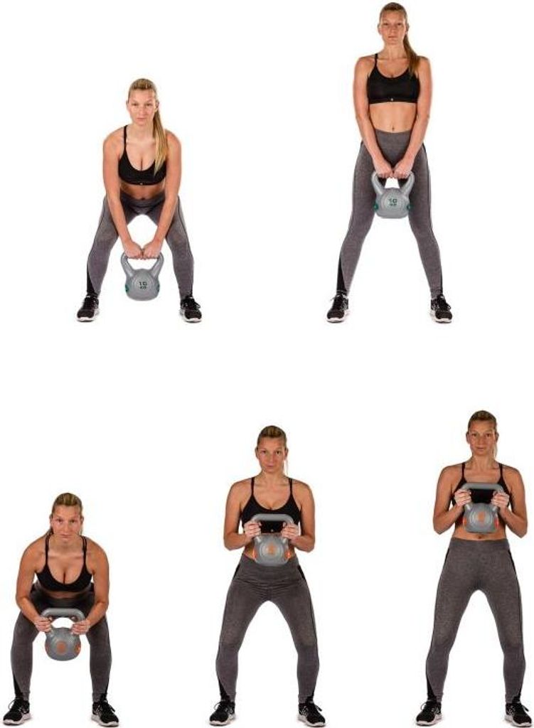 MOVIT Kettlebell Kugelhantel Rundgewicht Kugelgewicht Schwunghantel 6 kg violette