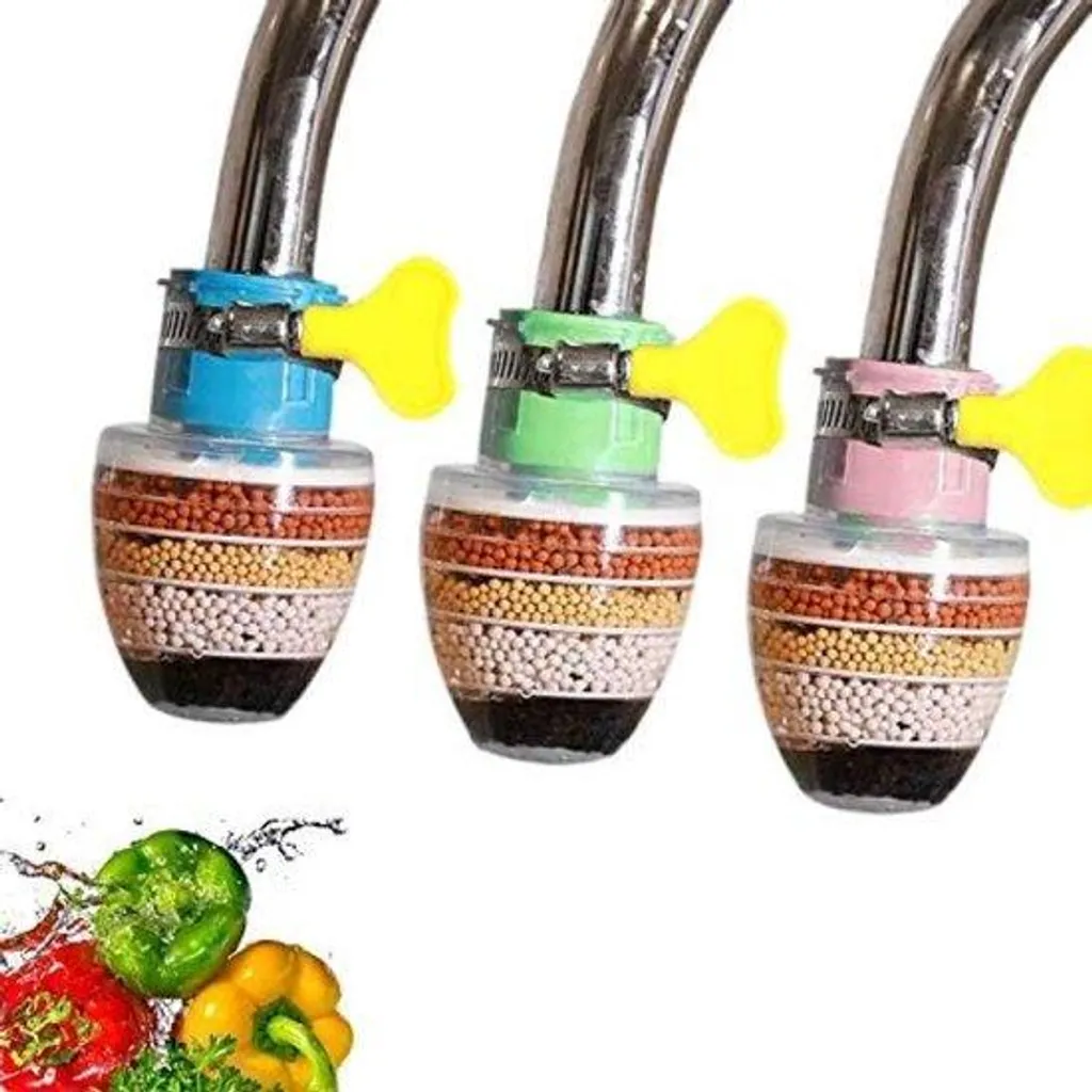 Stop au calcaire et chlore : filtre à eau charbon actif 6 niveaux