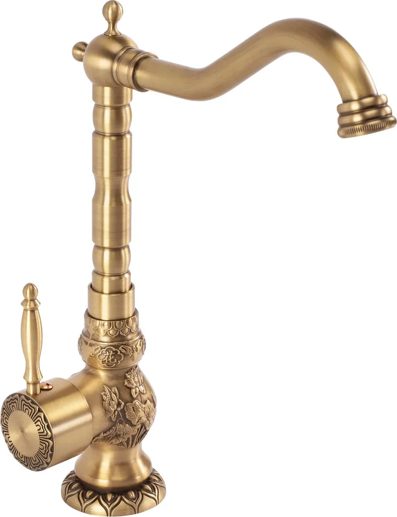 Rea Venice Antique Bronze: Miscelatore Cucina e Bagno Retro in Ottone