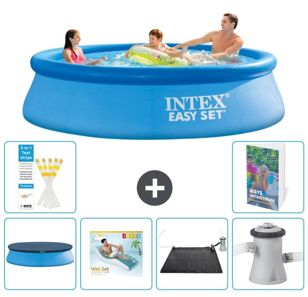 Easy Set Pool Rund - 305x76 cm - 7-teilig S45
