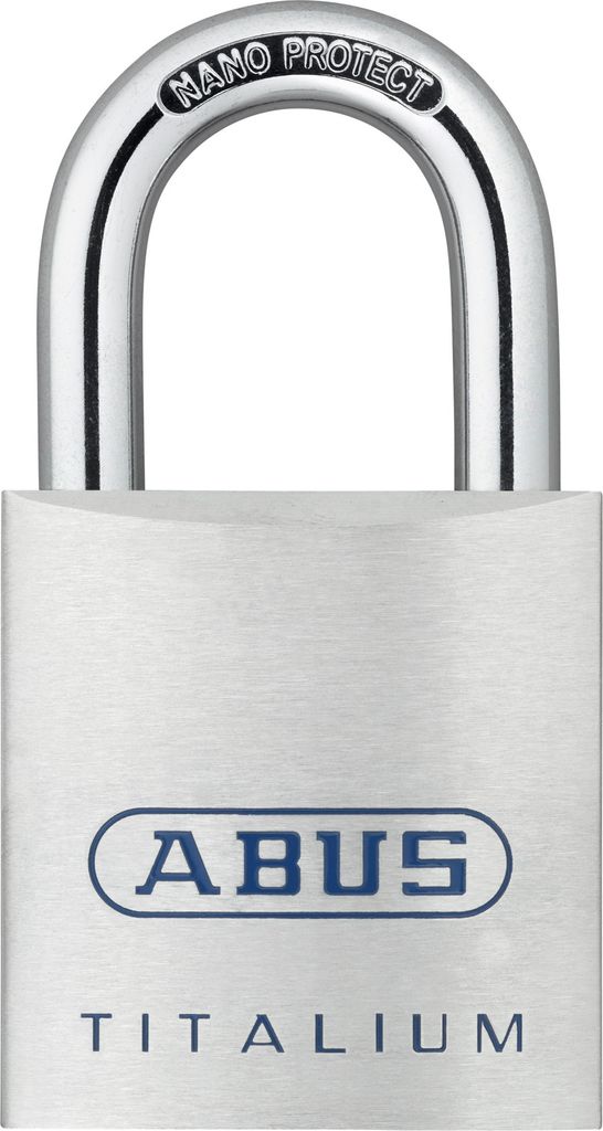 ABUS Vorhangschloss 80TI TITALIUM - leichter, massiver Schlosskörper