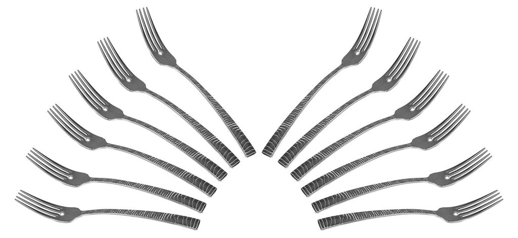 Besteckset 12 Stück Fischgabel
