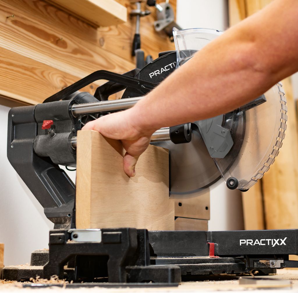 Practixx Kappsäge PX-KZS-305PA | Schnitthöhe max. 180x340mm Produktbild 11