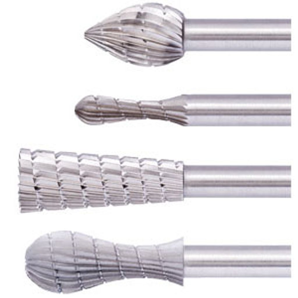PFERD TOOLS HSS Frässtift Sonderform Ø 06x20mm Schaft-Ø 6 mm Z 3 universal mittel fein Spanbrecher