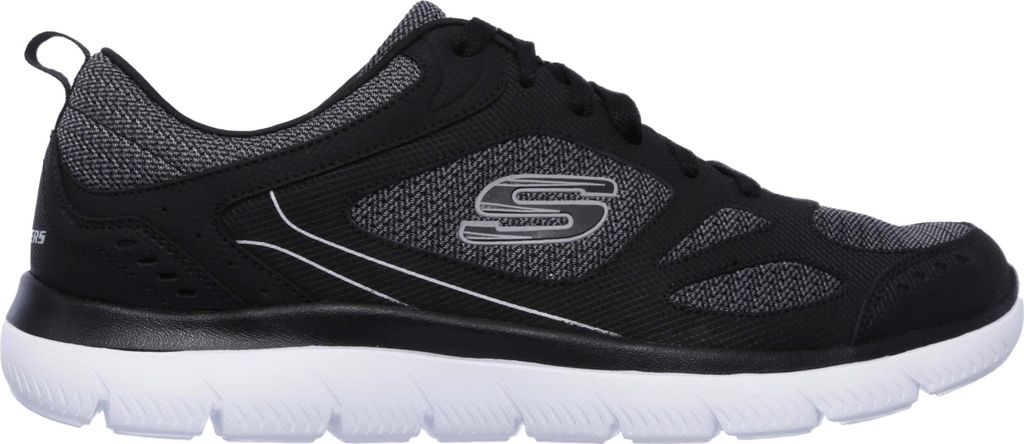 Skechers Sneakers 12982-BKW in Black Leather/ Mesh/ Obrázek produktu 