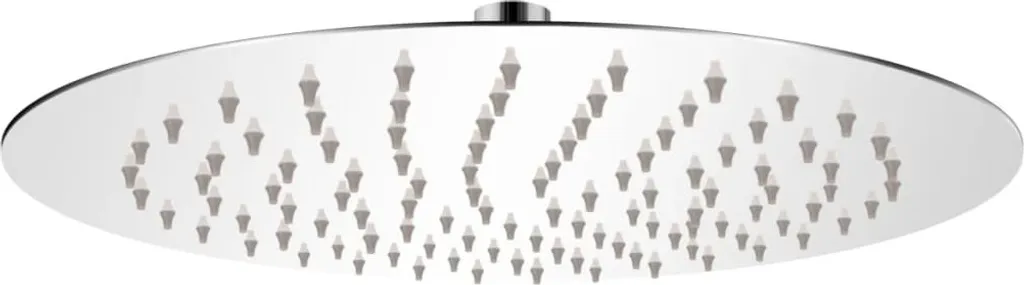 Soffione Doccia 25 cm Rotondo Acciaio Inox AISI 304 - The Living Store