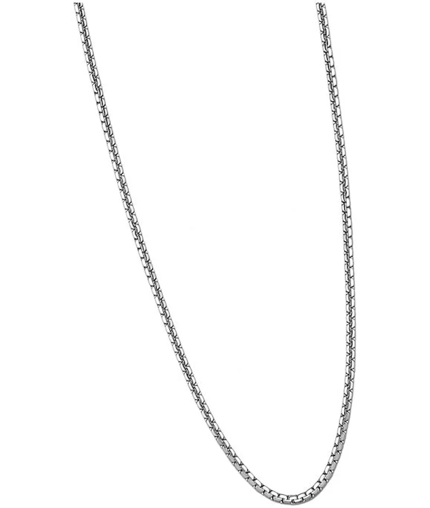 Idea Regalo Uomo: Collana Lotus Style LS1682-1-3 in Scatola Originale