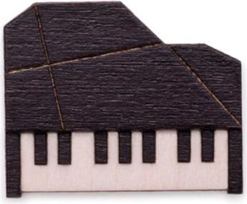 BeWooden Brosche brož braun Universal