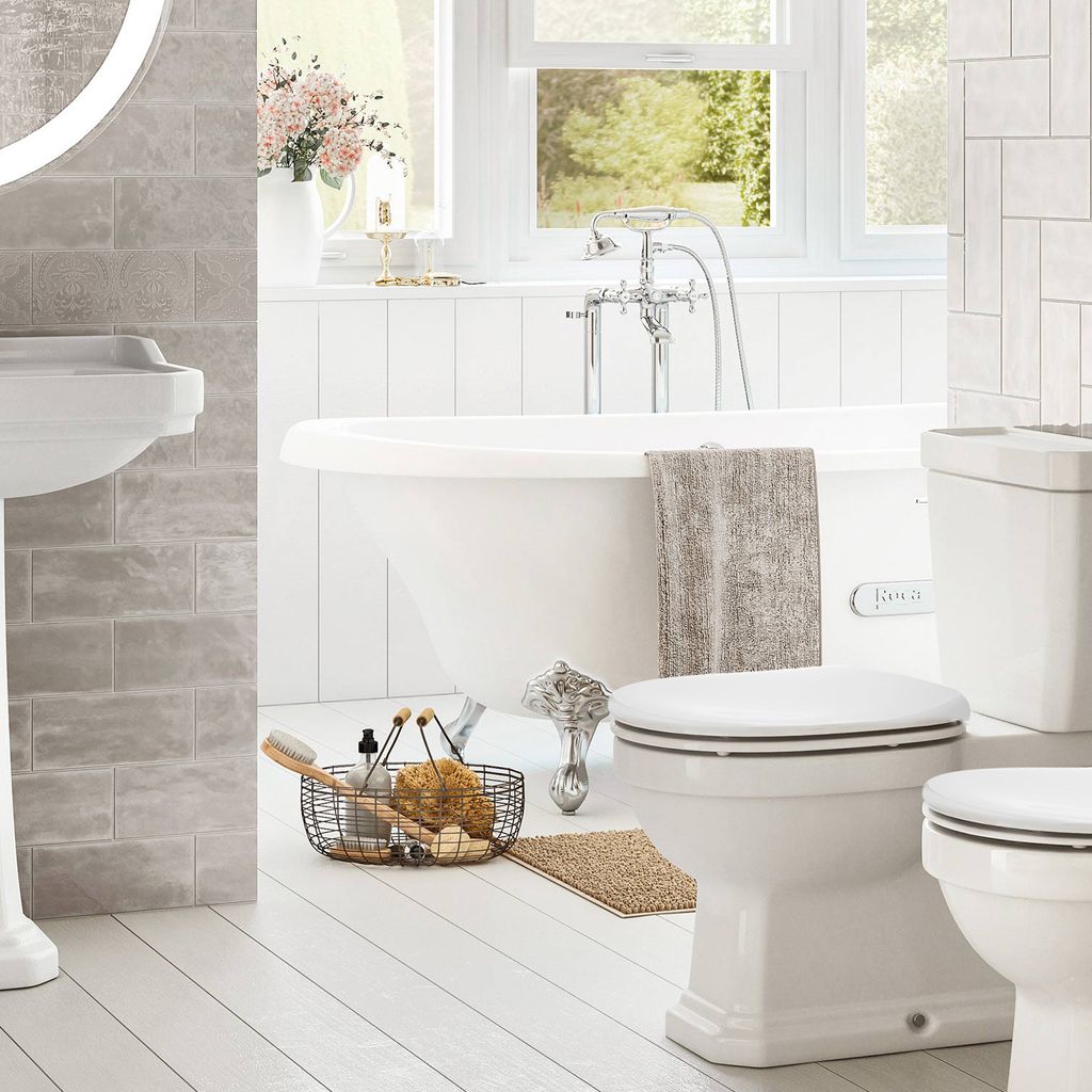 Toilettendeckel O Form WC-Sitze, Toilettensitzbezug mit Produktbild 10
