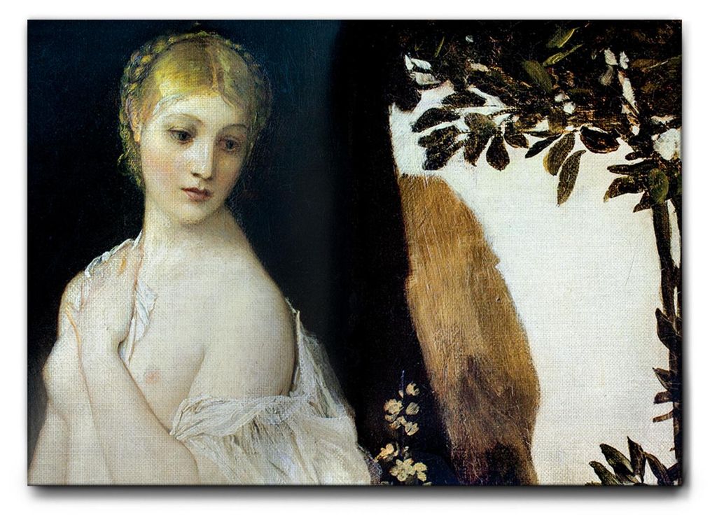 Giallobus - Nach dem Regen - Gustav Klimt - 140L x 100B cm - Bild - Leinwand mit Standardrahmen