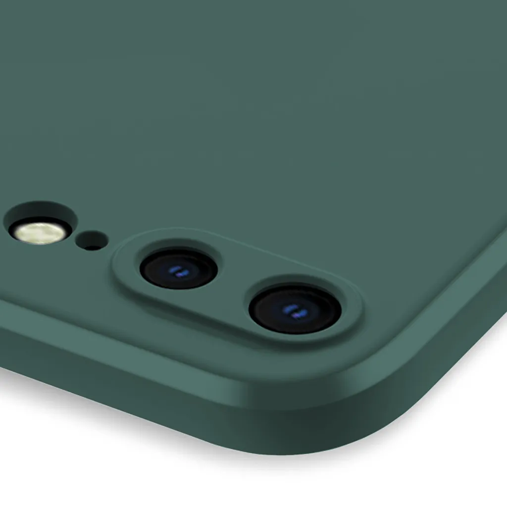 Custodia per iPhone 8 Plus Silicone Liquido - Qualità Garantita - 3