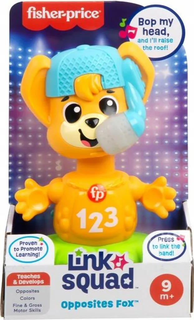 Jouet interactif bébé Renard des opposés musicaux Fisher-Price HYL37