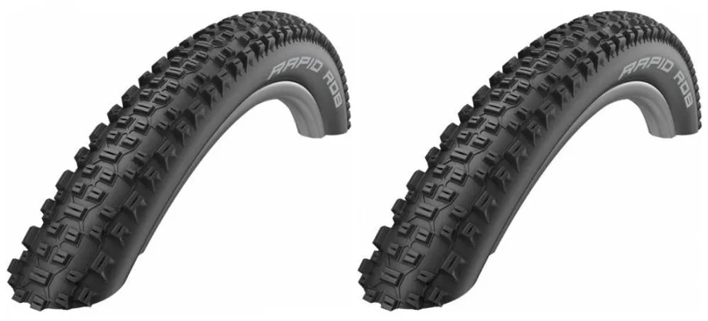 Pneu VTT anti-crevaison Schwalbe Rapid Rob 27.5" contre épines