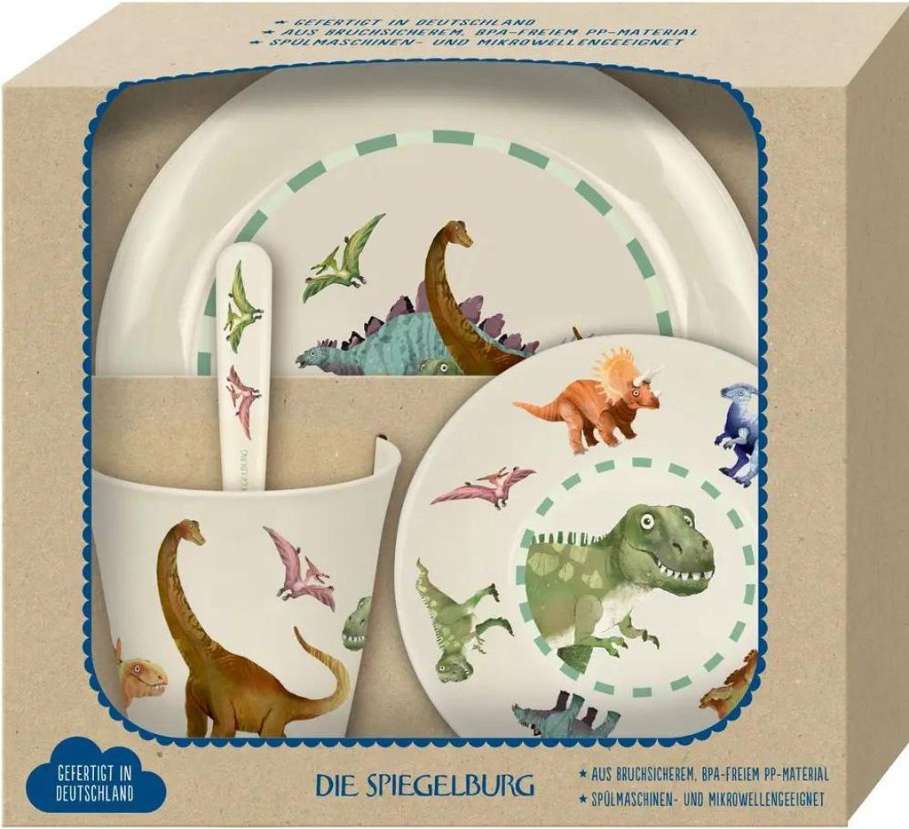 Coppenrath Verlag KG Geschirr Geschenkset Dino Friends 0 0 Produktbild 