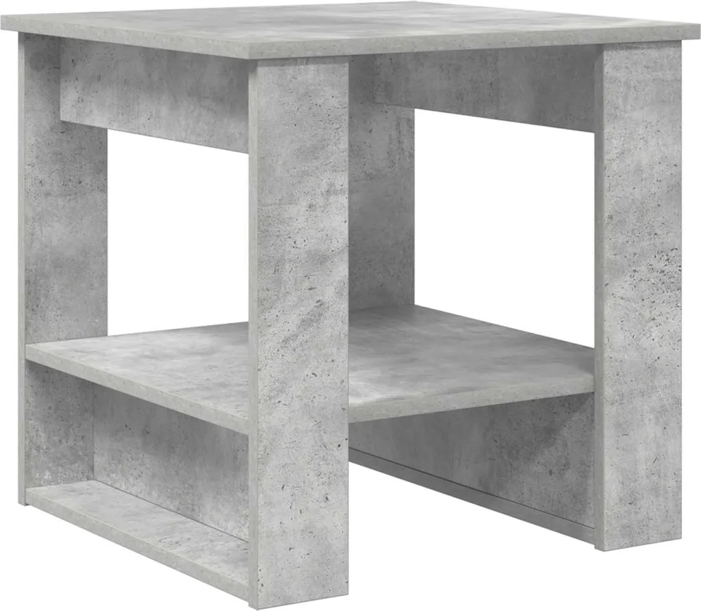 Offerta SYFAX™ Tavolino da Salotto 51x50x50 cm Effetto Cemento