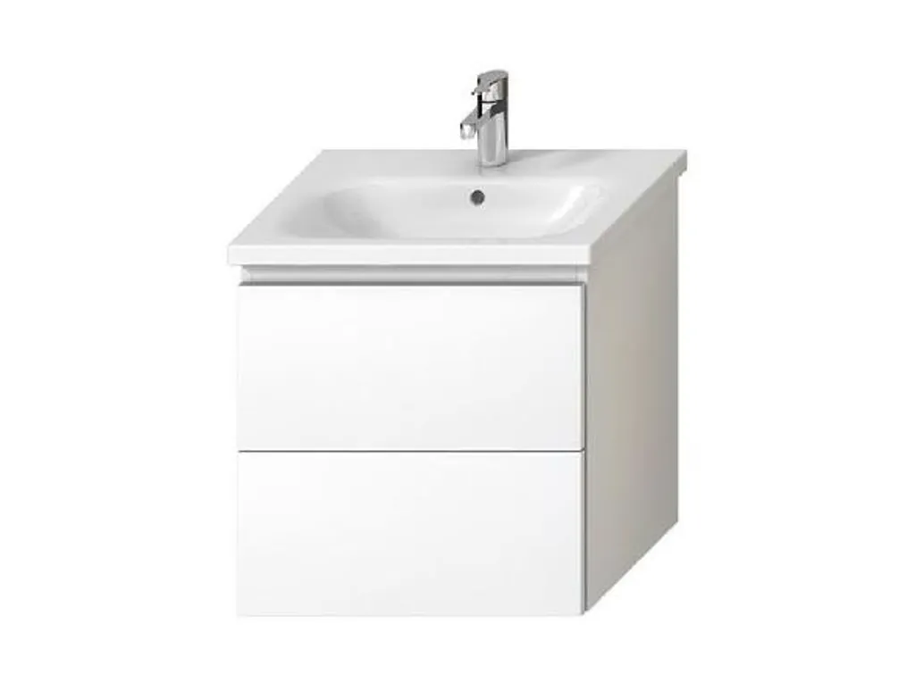 Meuble sous lavabo Jika MIO-N 60 cm blanc H40J7144015001 pour salle de bain