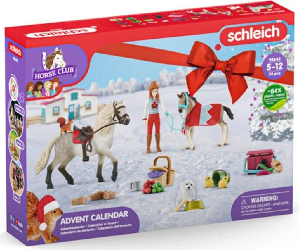 Figurines de Chevaux Calendrier Avent Schleich 98642 Horse Club 2022